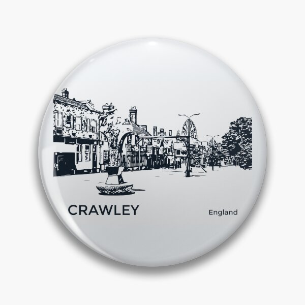 Artikelvorschau, Crawley, Großbritannien entworfen und verkauft von Lakeric Cityscapes.