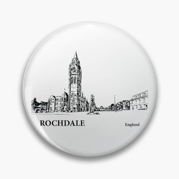 Item preview, Rochdale England designed and sold by Lakeric Cityscapes.