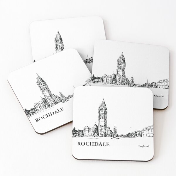Item preview, Rochdale England designed and sold by Lakeric Cityscapes.