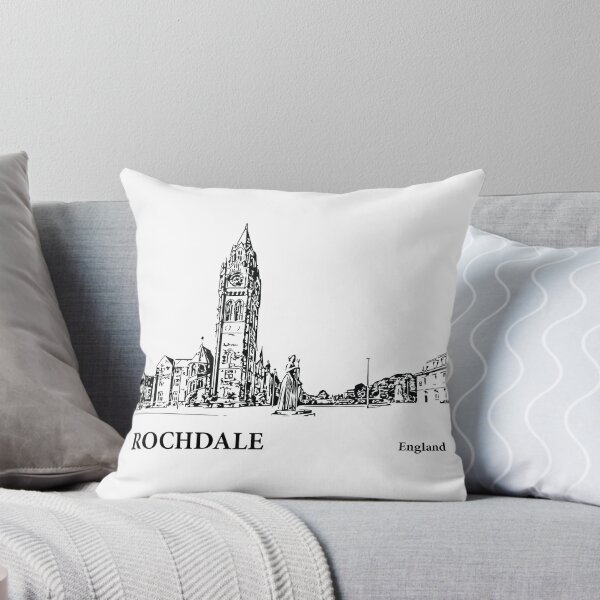 Item preview, Rochdale England designed and sold by Lakeric Cityscapes.