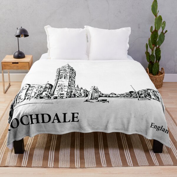 Item preview, Rochdale England designed and sold by Lakeric Cityscapes.
