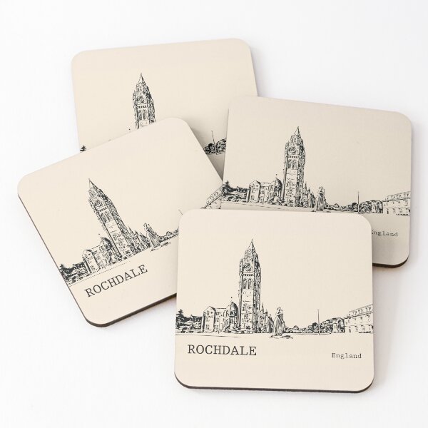 Item preview, Rochdale England designed and sold by Lakeric Cityscapes.