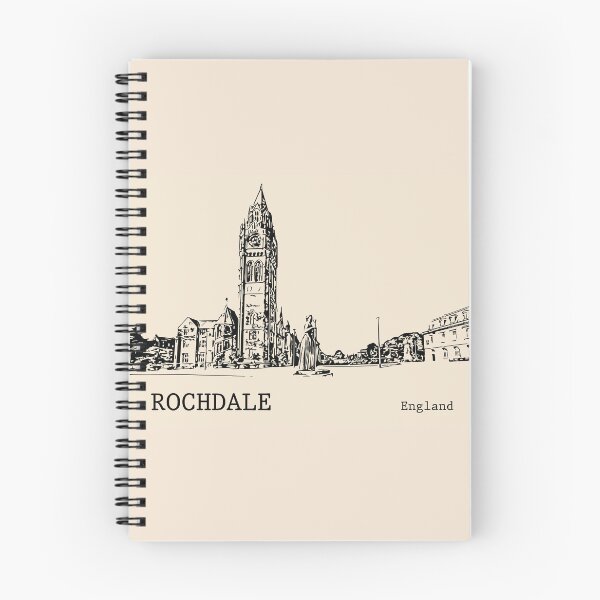 Item preview, Rochdale England designed and sold by Lakeric Cityscapes.