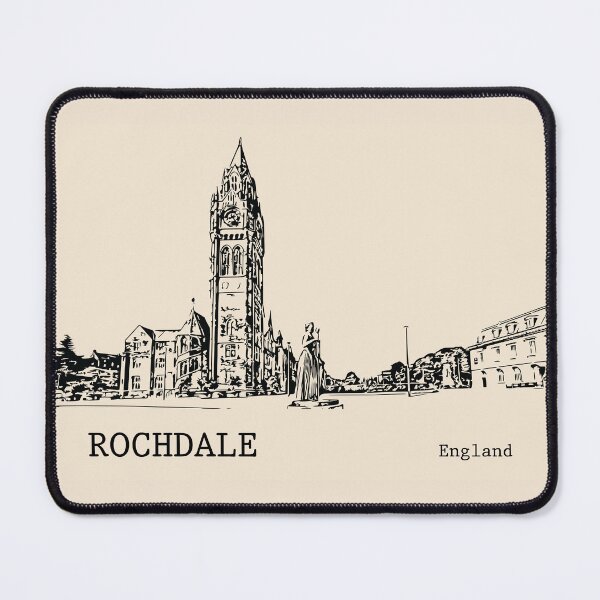 Item preview, Rochdale England designed and sold by Lakeric Cityscapes.