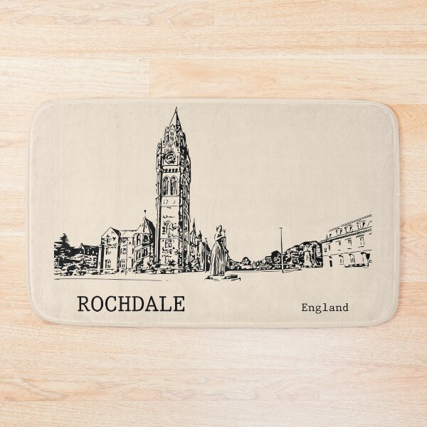 Item preview, Rochdale England designed and sold by Lakeric Cityscapes.