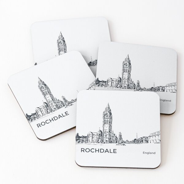 Item preview, Rochdale England designed and sold by Lakeric Cityscapes.