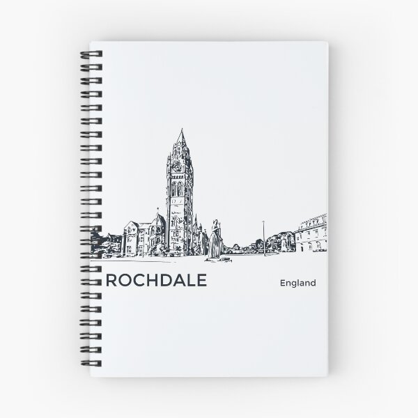 Item preview, Rochdale England designed and sold by Lakeric Cityscapes.