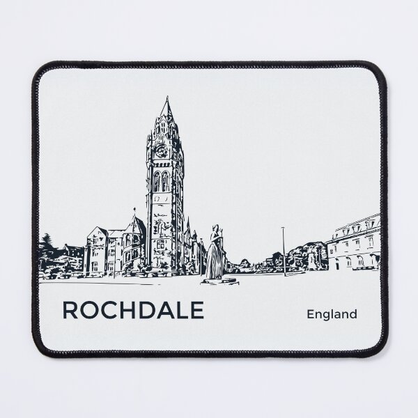 Item preview, Rochdale England designed and sold by Lakeric Cityscapes.