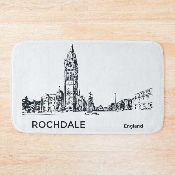 Item preview, Rochdale England designed and sold by Lakeric Cityscapes.