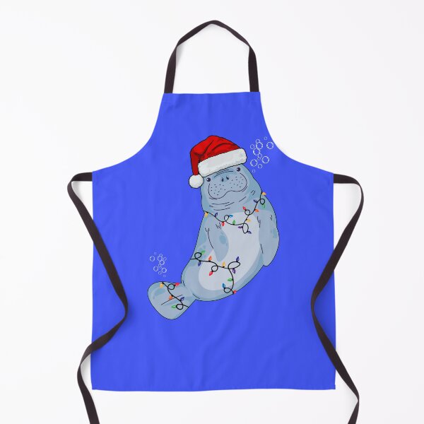 Item preview, Christmas Manatee designed and sold by LeoAndLilly.