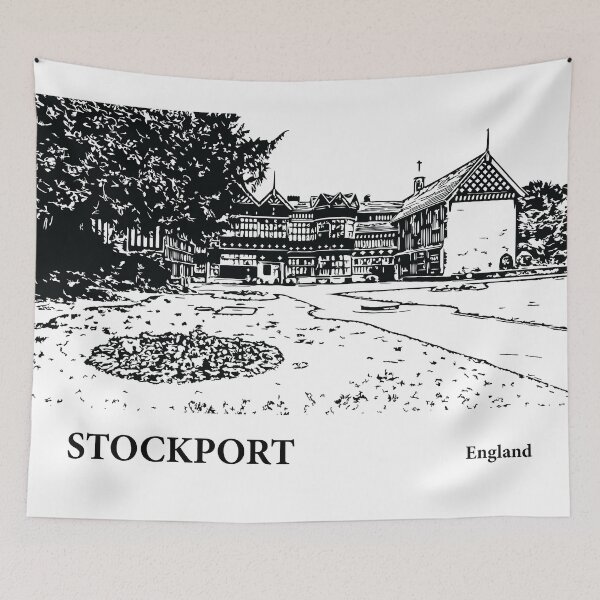 Item preview, Stockport England designed and sold by Lakeric Cityscapes.