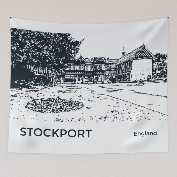 Item preview, Stockport England designed and sold by Lakeric Cityscapes.