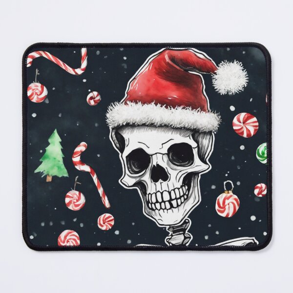Item preview, Christmas and Holiday Skeleton - Watercolor & Ink 38 designed and sold by KBMediaArt.