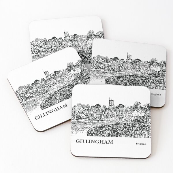 Item preview, Gillingham England designed and sold by Lakeric Cityscapes.
