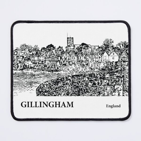 Item preview, Gillingham England designed and sold by Lakeric Cityscapes.