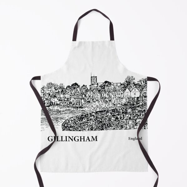 Item preview, Gillingham England designed and sold by Lakeric Cityscapes.