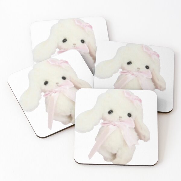 Item preview, The cutest coquette rabbit with bow  designed and sold by Pixiedrop.