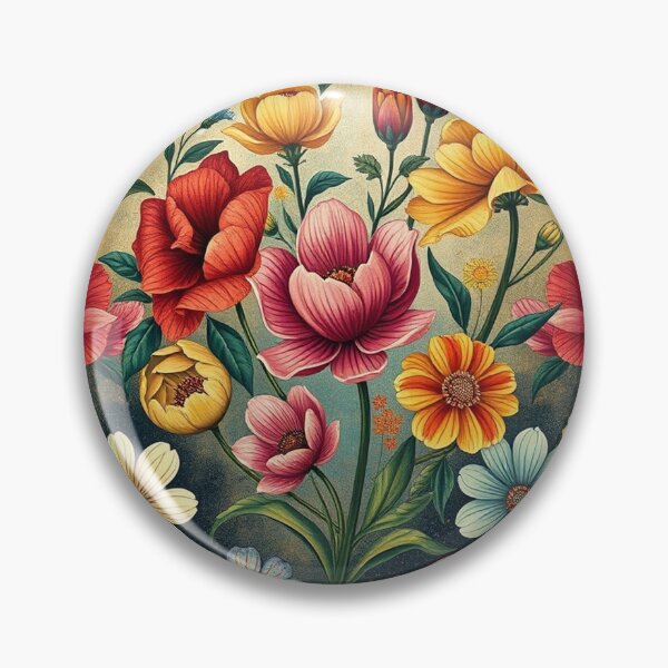 Item preview, Vintage Floral Delight: Retro Seamless Patterns designed and sold by hjian8219.