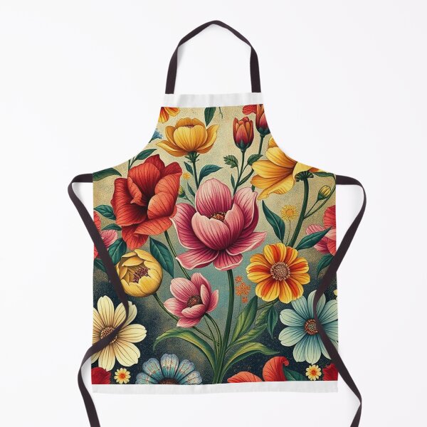 Item preview, Vintage Floral Delight: Retro Seamless Patterns designed and sold by hjian8219.