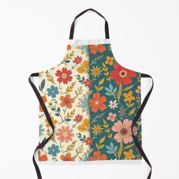 Item preview, Vintage Floral Delight: Retro Seamless Patterns designed and sold by hjian8219.