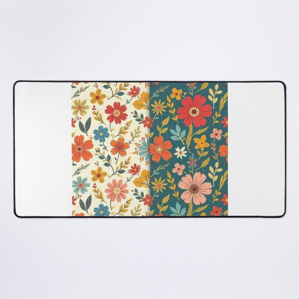 Item preview, Vintage Floral Delight: Retro Seamless Patterns designed and sold by hjian8219.