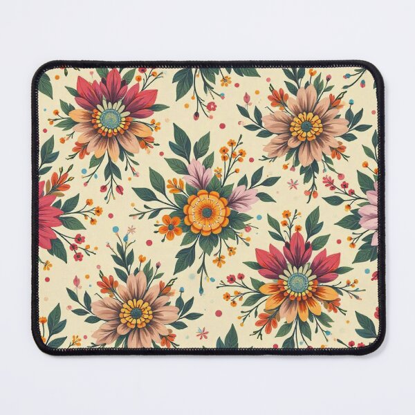 Item preview, Vintage Floral Delight: Retro Seamless Patterns designed and sold by hjian8219.