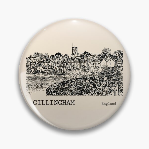 Item preview, Gillingham England designed and sold by Lakeric Cityscapes.