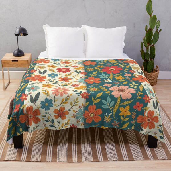 Item preview, Vintage Floral Delight: Retro Seamless Patterns designed and sold by hjian8219.