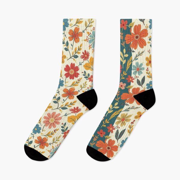 Item preview, Vintage Floral Delight: Retro Seamless Patterns designed and sold by hjian8219.