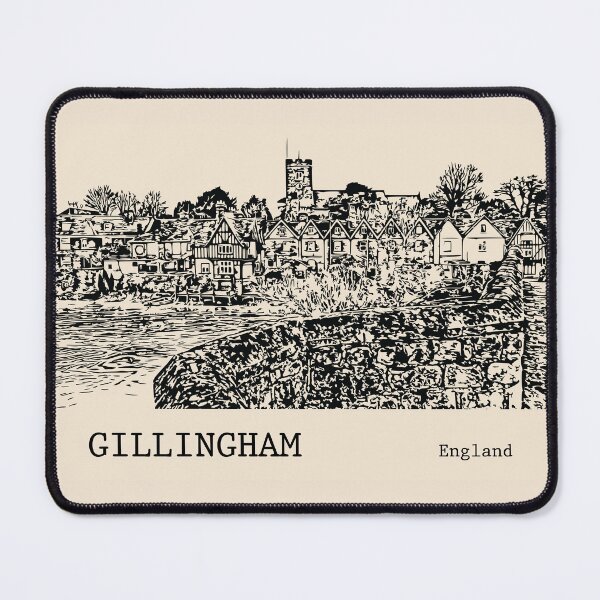 Item preview, Gillingham England designed and sold by Lakeric Cityscapes.