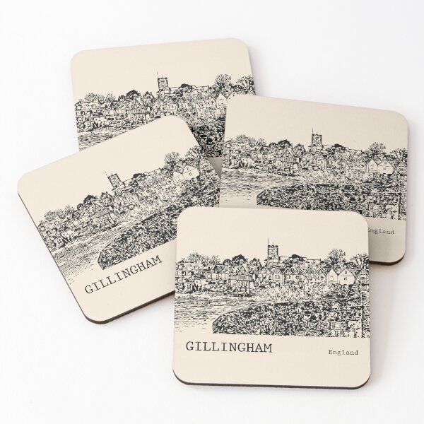 Item preview, Gillingham England designed and sold by Lakeric Cityscapes.