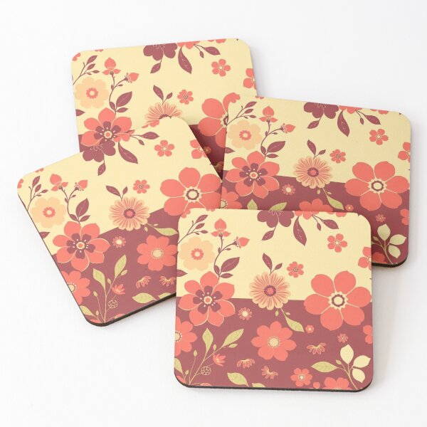 Item preview, Vintage Floral Delight: Retro Seamless Patterns designed and sold by hjian8219.