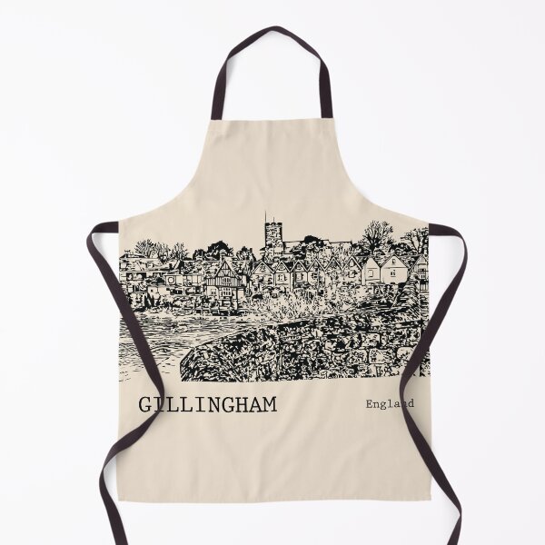 Item preview, Gillingham England designed and sold by Lakeric Cityscapes.