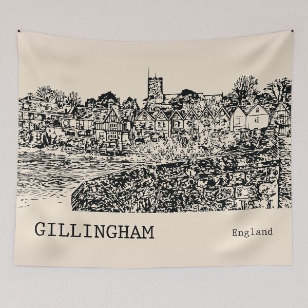 Item preview, Gillingham England designed and sold by Lakeric Cityscapes.