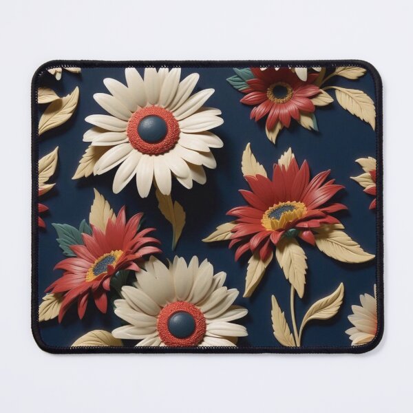 Item preview, Vintage Floral Delight: Retro Seamless Patterns designed and sold by hjian8219.