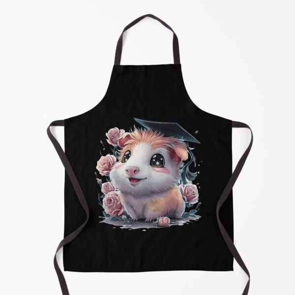 Item preview, Cute Graduation Hamster with Roses Illustration designed and sold by love3617.