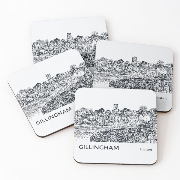 Item preview, Gillingham England designed and sold by Lakeric Cityscapes.