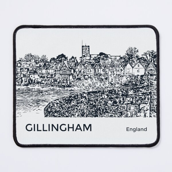 Item preview, Gillingham England designed and sold by Lakeric Cityscapes.
