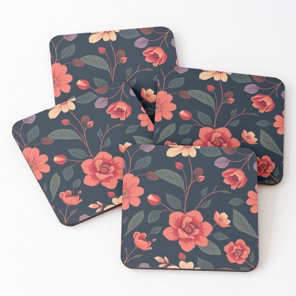 Item preview, Vintage Floral Delight: Retro Seamless Patterns designed and sold by hjian8219.