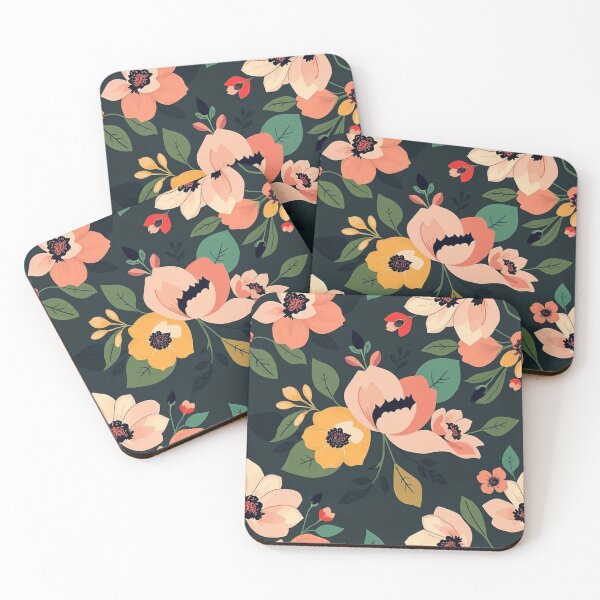 Item preview, Vintage Floral Delight: Retro Seamless Patterns designed and sold by hjian8219.