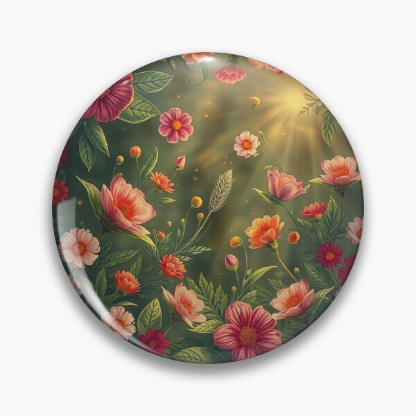 Item preview, Vintage Floral Delight: Retro Seamless Patterns designed and sold by hjian8219.