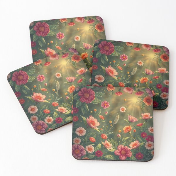 Item preview, Vintage Floral Delight: Retro Seamless Patterns designed and sold by hjian8219.
