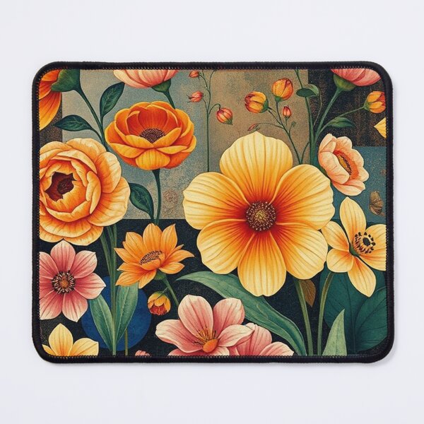 Item preview, Vintage Floral Delight: Retro Seamless Patterns designed and sold by hjian8219.