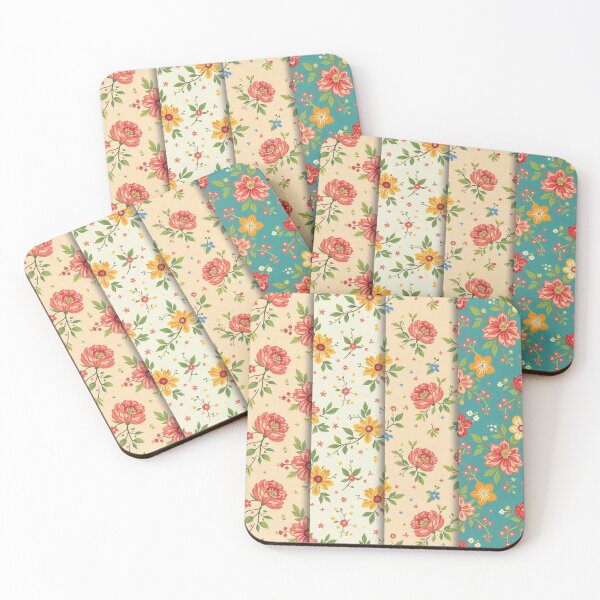 Item preview, Vintage Floral Delight: Retro Seamless Patterns designed and sold by hjian8219.