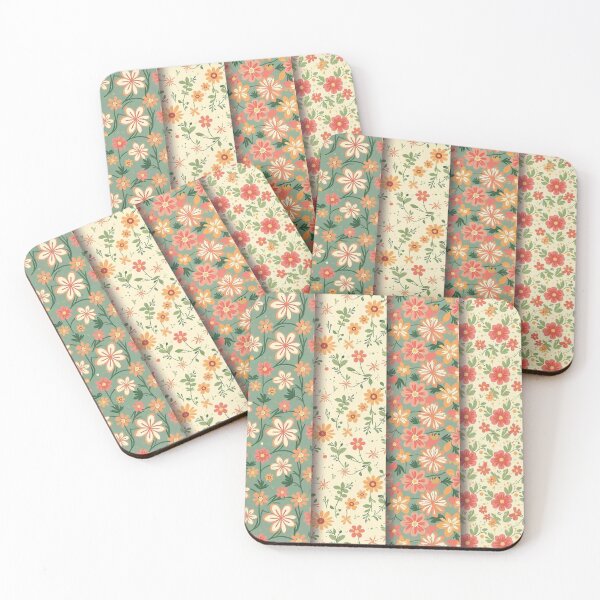 Item preview, Vintage Floral Delight: Retro Seamless Patterns designed and sold by hjian8219.