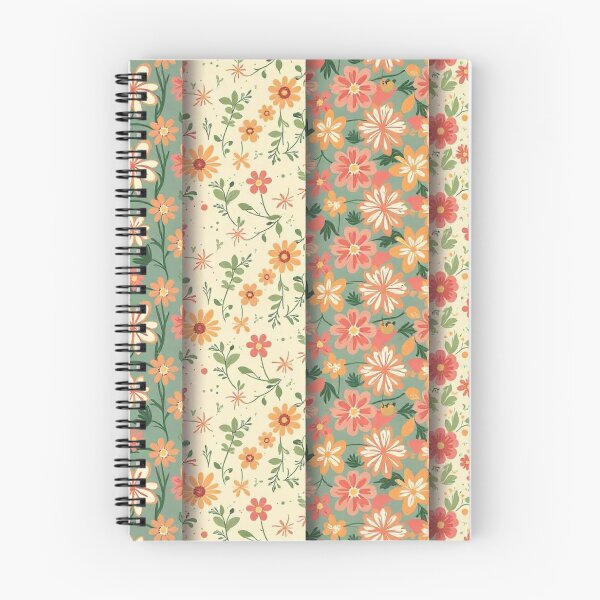 Item preview, Vintage Floral Delight: Retro Seamless Patterns designed and sold by hjian8219.