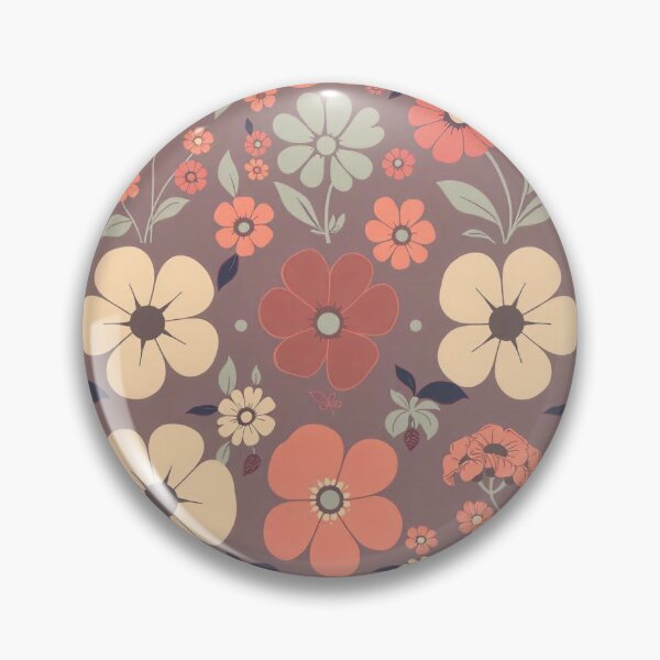 Item preview, Vintage Floral Delight: Retro Seamless Patterns designed and sold by hjian8219.