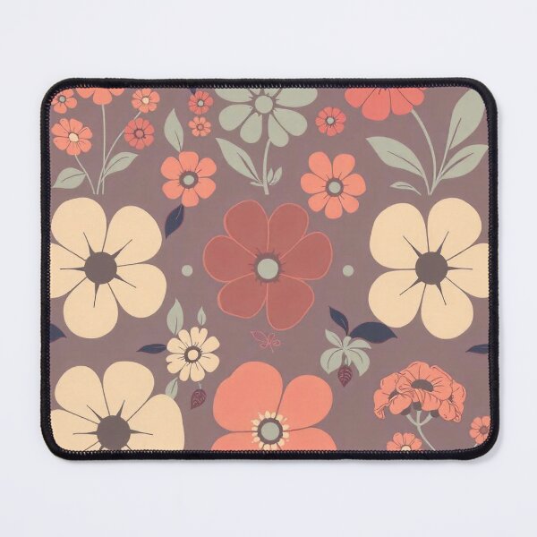 Item preview, Vintage Floral Delight: Retro Seamless Patterns designed and sold by hjian8219.