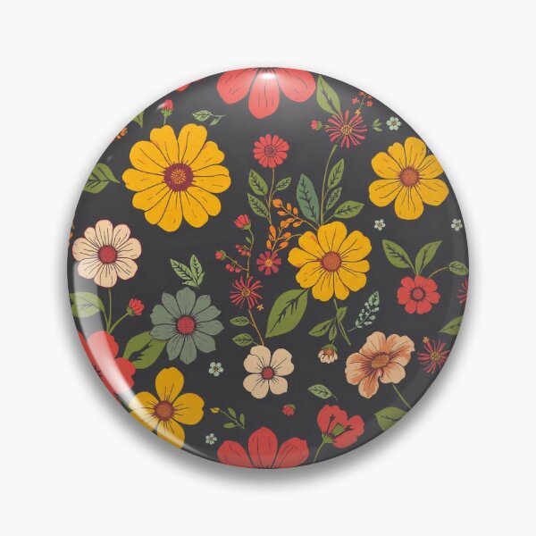 Item preview, Vintage Floral Delight: Retro Seamless Patterns designed and sold by hjian8219.