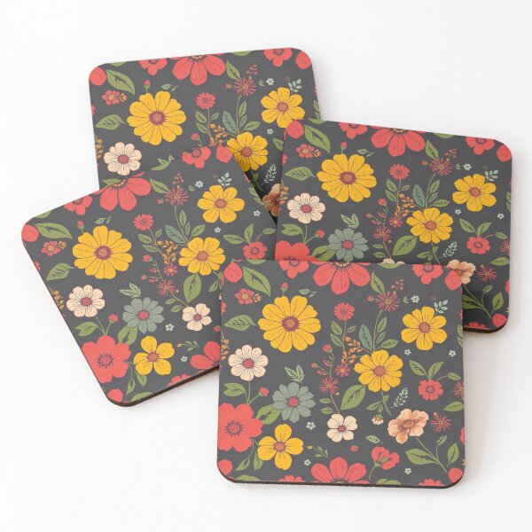 Item preview, Vintage Floral Delight: Retro Seamless Patterns designed and sold by hjian8219.